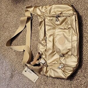 Gold Erica Kipling Bag NWT